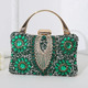 choice rhinestone beaded clutch evening bag women wedding party purse evening banquet bag european exquisite bridal purse para