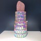lipstick women luxury evening clutch rhinestone dinner clutch designer handbags for female crystal banquet party bag metal chain