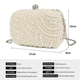 Pearl Clutch Bag For Women Evening Party Handbag