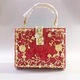 heary hollow metal gold flower crystal evening clutch bag women purses and handbags luxury designer wedding party travel nice wa