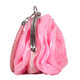 Women’S Rose Flower Handbag Satin Top Handle Bridal Evening Clutch Purse