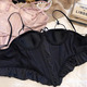 Satin Lace Corset Top With Fishbone Underwire Bra