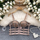 Vintage Rhinestone Cut Out Bandage Crop Top With Chest Pads