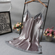 Bowknot Transparent Lace Tulle Hollow Suspender Nightdress