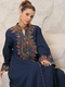 embroidered abayas for women muslim evening eid party dress kaftan dubai turkey robe arabic islam jalabiya caftan marocain femme