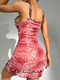 women's lace trim nightgown v neck sleeveless sleepwear casual homewear slip dress nightwear summer new slim pajamas