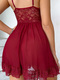 Women's Solid Color V-Neck Sleeveless Silk Nightdress Sleepwear