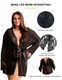 Casual Nightgown Robe Dress With Belts Plus Size Backless Babydoll Lingerie Set