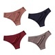 seamless Ice Silk Low Waist G-String Panties For Women