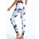 Damen High Waist nahtlose Batik-Yoga-Hose