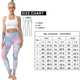 High Waist Bauchkontrolle Workout-Leggings, 4-Way Stretch