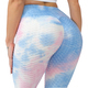 High Waist Bauchkontrolle Workout-Leggings, 4-Way Stretch
