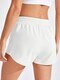women's Elastic Yoga Running Workout Shorts Leggings