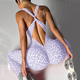 scrunch Butt Leopard Print Backless Yoga Jumpsuit