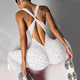 scrunch Butt Leopard Print Backless Yoga Jumpsuit