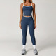 women's High Waist Bell Bottom Yoga Tracksuit Set
