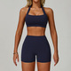 women's Tracksuit Set High Waist Leggings And Workout Bra