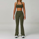 women's Tracksuit Set High Waist Leggings And Workout Bra
