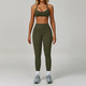 women's Tracksuit Set High Waist Leggings And Workout Bra