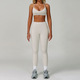 women's Tracksuit Set High Waist Leggings And Workout Bra