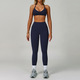 women's Tracksuit Set High Waist Leggings And Workout Bra