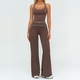 Damen Tracksuit Yoga Athletic Wear Fitness-Set Sports Bra Leggings