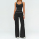 Damen Tracksuit Yoga Athletic Wear Fitness-Set Sports Bra Leggings