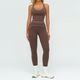 Damen Tracksuit Yoga Athletic Wear Fitness-Set Sports Bra Leggings