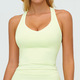 Damen Push Up Sports Bra Atmungsaktives Yoga Jogging Vest