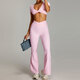 Damen Yoga-Set Mit Sports Bra Und Leggings