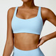 Damen Push Up Sports Bra Stretch Fitness Tank Top