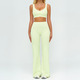 Damen High Waist Yoga-Set Mit Fitness Bra Und Leggings