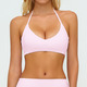 atmungsaktiver Yoga Sport-BH stoßdämpfendes Running Vest Push Up Top