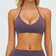 atmungsaktiver Yoga Sport-BH stoßdämpfendes Running Vest Push Up Top