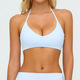 atmungsaktiver Yoga Sport-BH stoßdämpfendes Running Vest Push Up Top