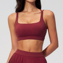 women’S Breathable Shockproof Yoga Sports Bra – Anti-Sweat Push Up Fitness Top