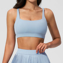 women’S Breathable Shockproof Yoga Sports Bra – Anti-Sweat Push Up Fitness Top