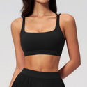 women’S Breathable Shockproof Yoga Sports Bra – Anti-Sweat Push Up Fitness Top