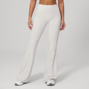 High-Waist-Yogahose ausgestellt Wide Leg Glockenhose Leggings