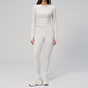 long Sleeve Yoga Set With High Waist Leggings For Women