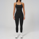 Damen Yoga Set 2-Piece High Waist Leggings & Sport Vest