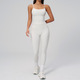 Damen Yoga Set 2-Piece High Waist Leggings & Sport Vest