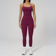Damen Yoga Set 2-Piece High Waist Leggings & Sport Vest