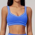 Schockabsorbierender Sport BH Damen Push Up Fitness Top Atmungsaktives Running Vest