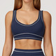 Schockabsorbierender Sport BH Damen Push Up Fitness Top Atmungsaktives Running Vest