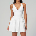 deep V Sportswear Yoga Jumpsuit For Women