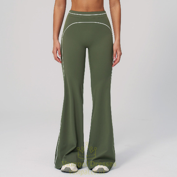 high Waist Flared Fitness Leggings For Running Cycling Yoga