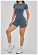 Damen 2-Piece Yoga Tracksuit Mit High Waist Flared Leggings