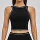 Damen Atmungsaktives Schockabsorbierendes Yoga Vest Sport Fitness Top