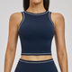 Damen Atmungsaktives Schockabsorbierendes Yoga Vest Sport Fitness Top